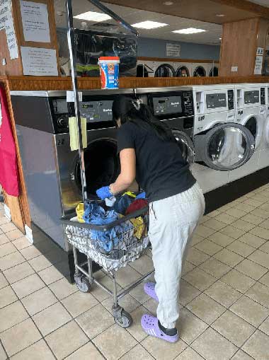 inside Lawrence Laundry Center